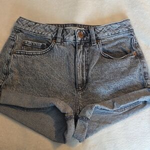 Garage Light Blue Jean Shorts